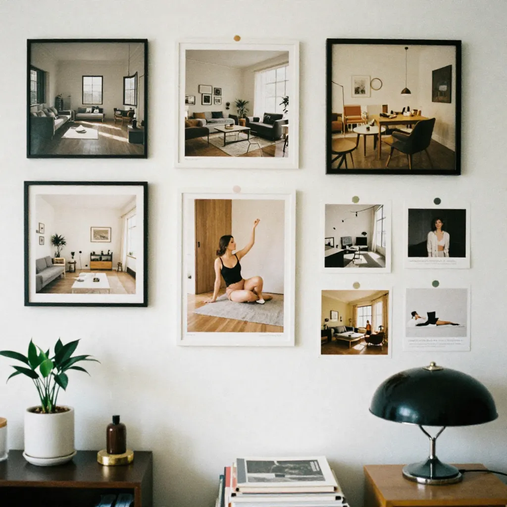 Modern interior design with minimalist aesthetic